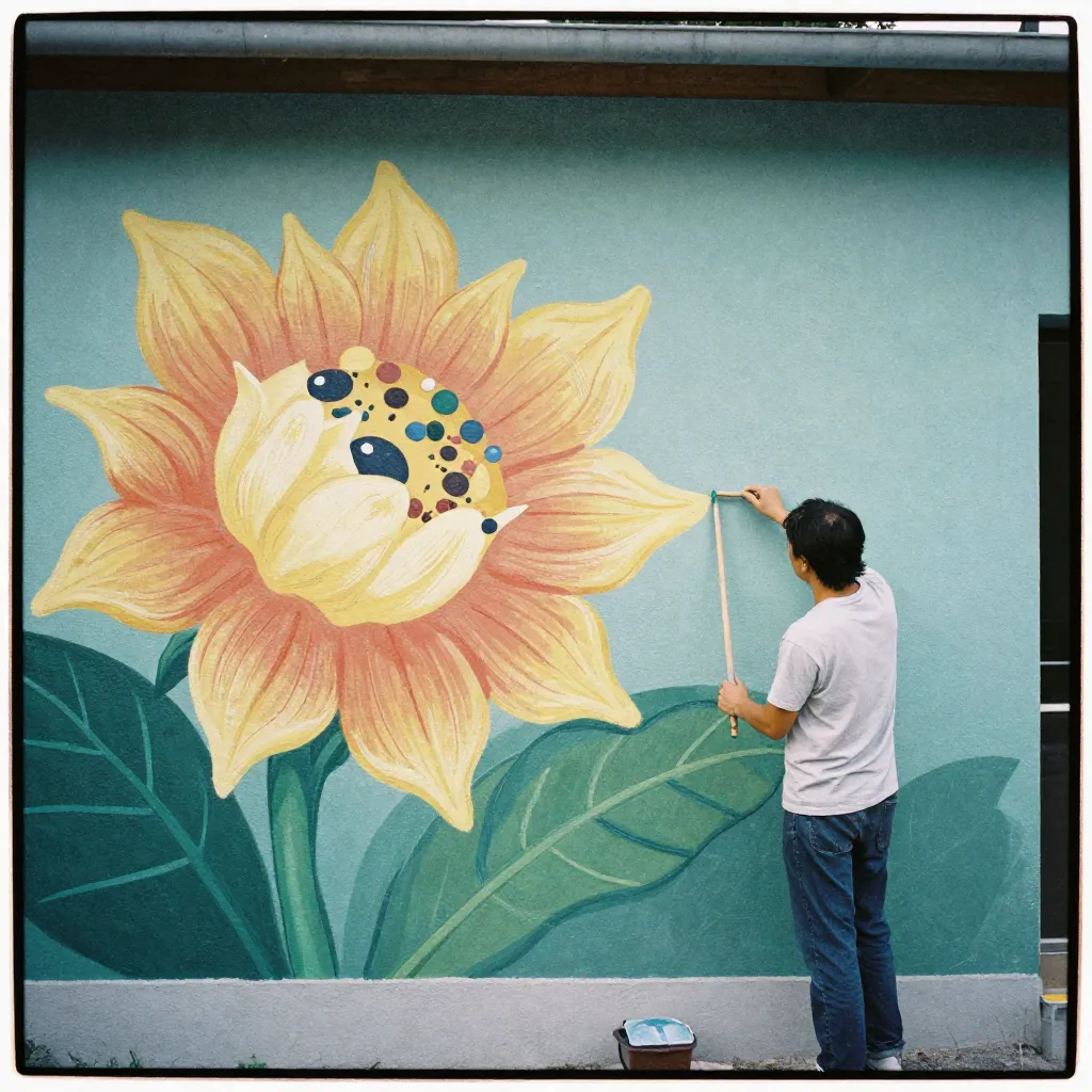 Mural painting products and services
