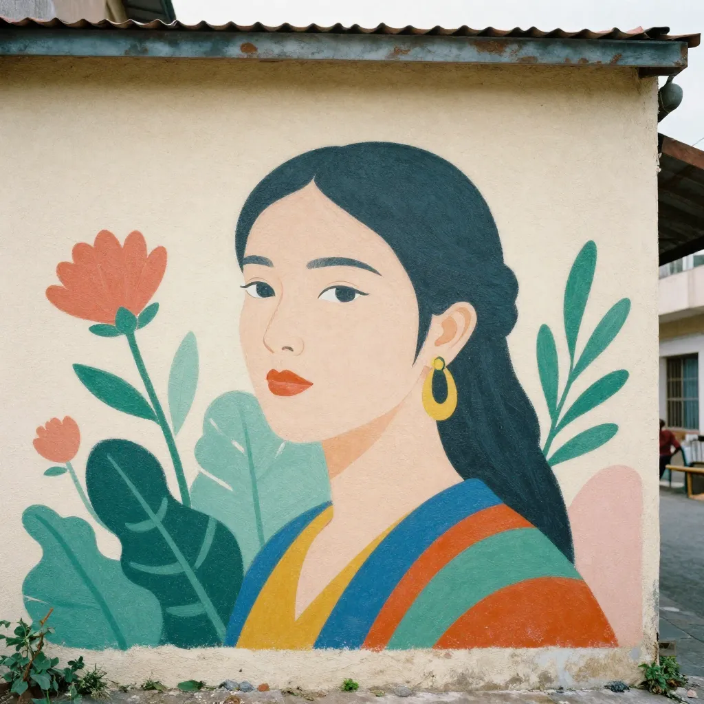 Custom large-scale mural commission